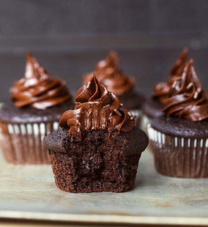 Homemade Vegan Chocolate Cupcake Recipe