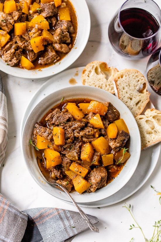 Beef Stew with Butternut
