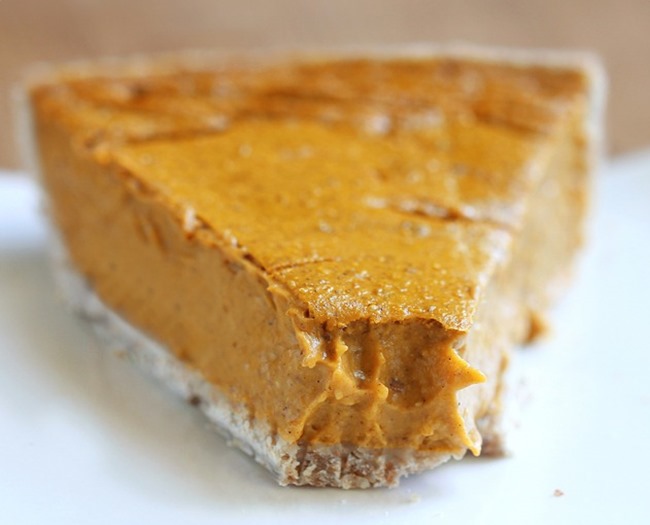 healthy pumpkin pie