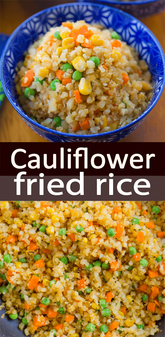 The Best Fried Cauliflower Rice