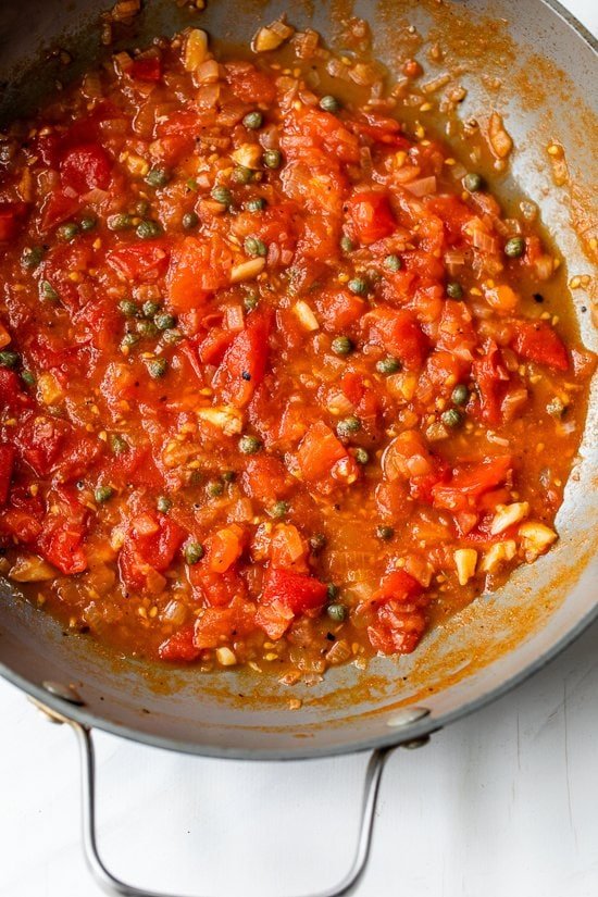 Tomato Caper Sauce