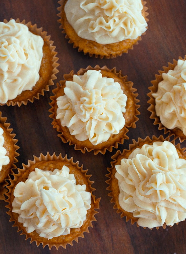 Cupcakes With White Icing