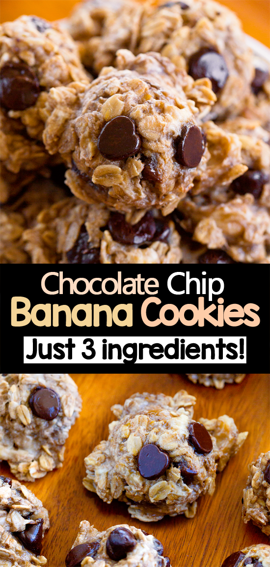 Easy Banana Oatmeal Cookie Recipe