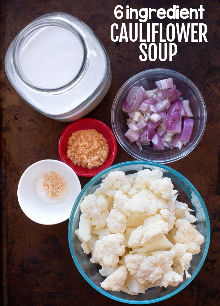 Cauliflower Soup Ingredients
