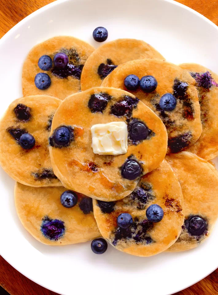 The Best Eggless Protein Pancakes