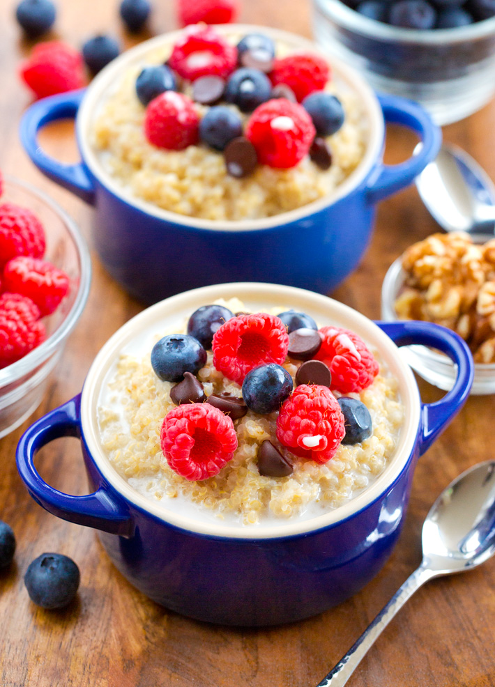 Breakfast Quinoa Bowls High Protein
